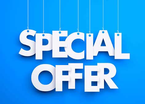 Monthly aesthetics specials