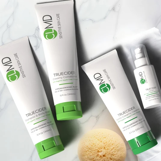 CLMD; Truecider Moisurizing shampoo and body wash